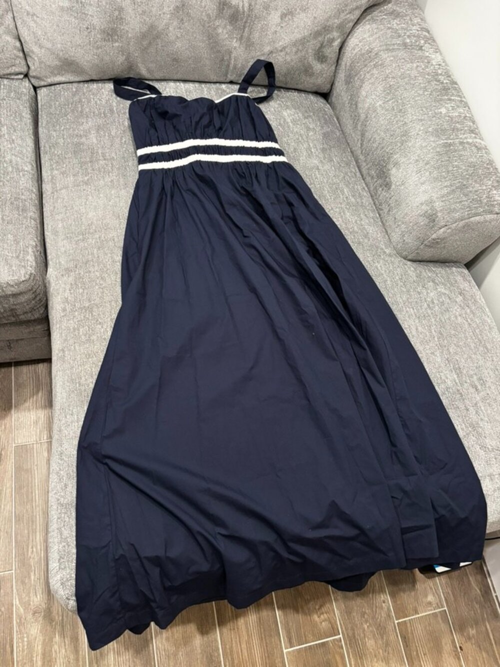 LOFT - Poplin Maxi Dress - Size 12